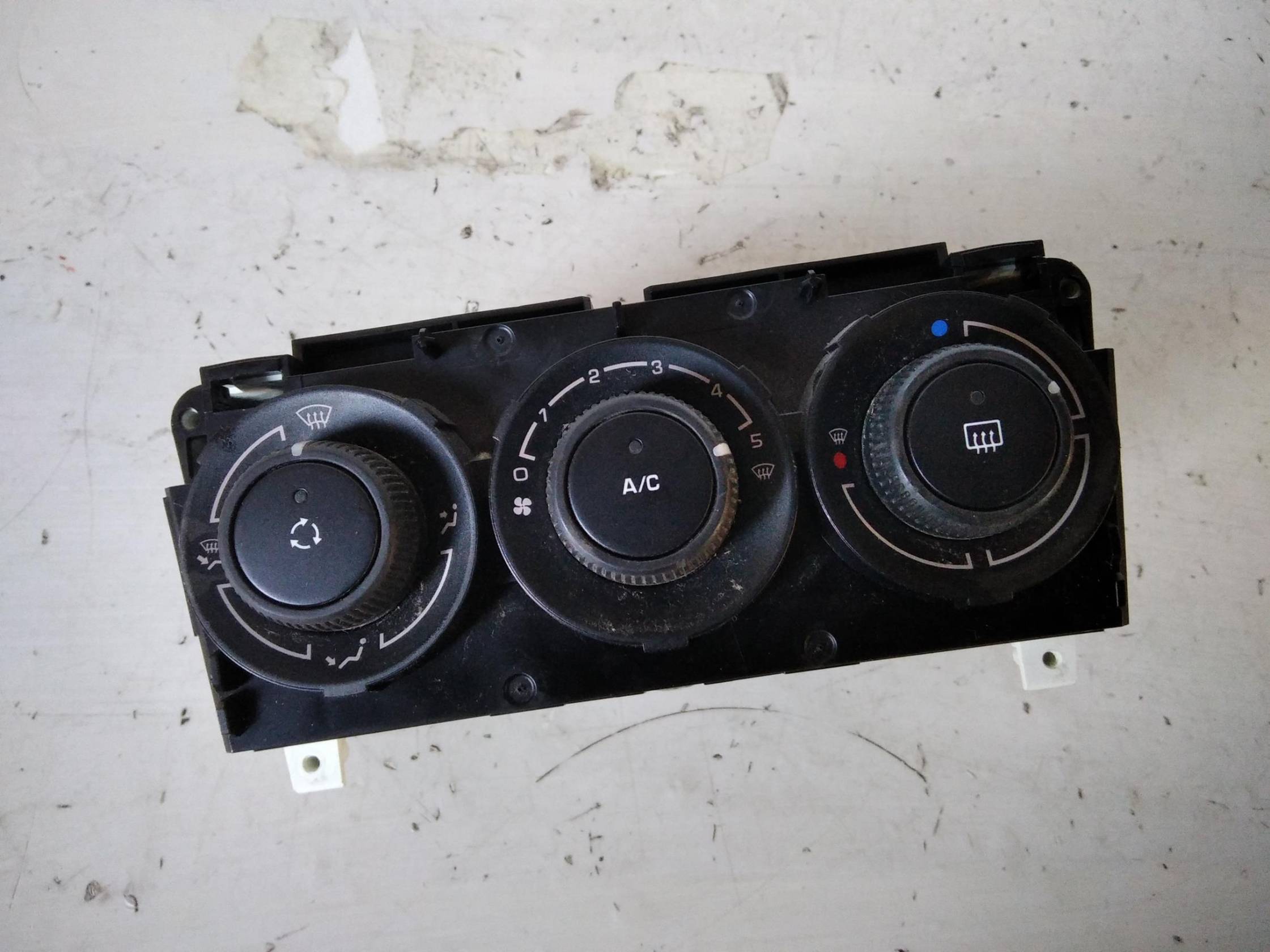 Blocco comando climatizzazione